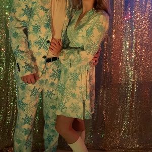 Christmas snowflake dress